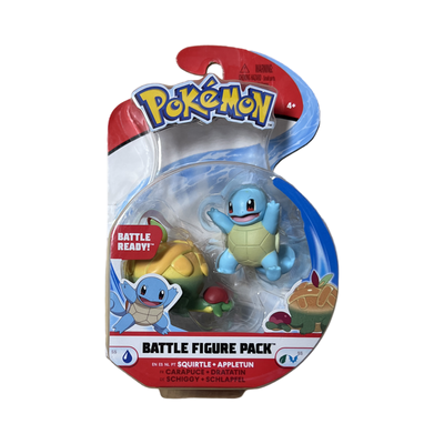 Pokémon Battle Figure Pack - Squirtle &amp; Appletun