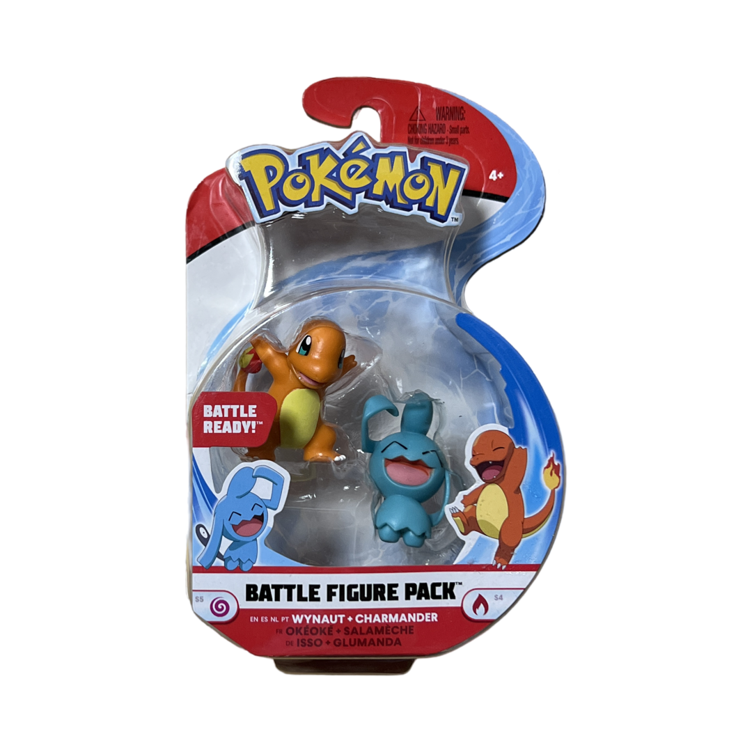 Pokémon Battle Figure Pack - Wynaut &amp; Charmander