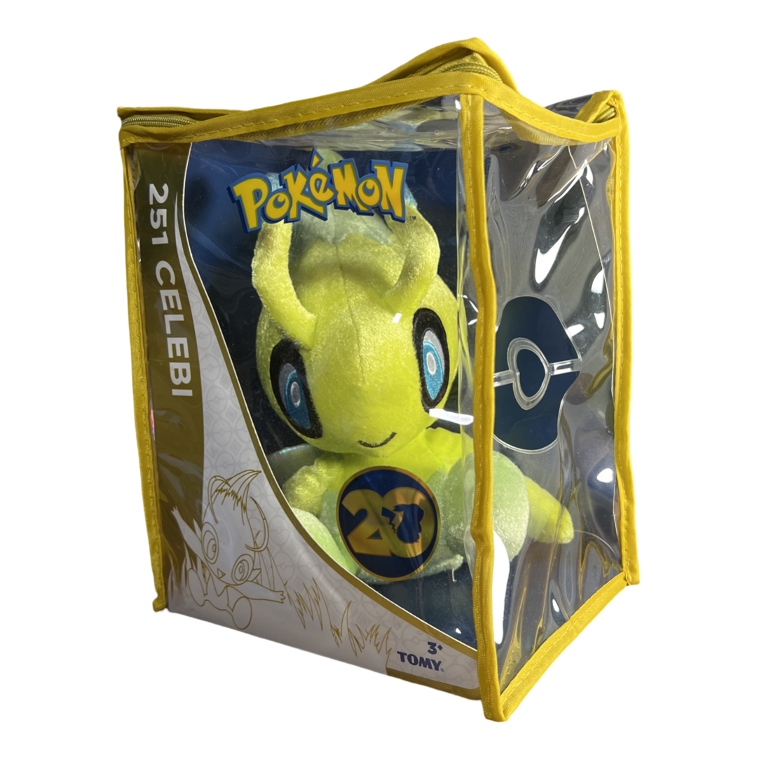 Pokémon 20th Anniversary Celebi 8-inch Plush 2016