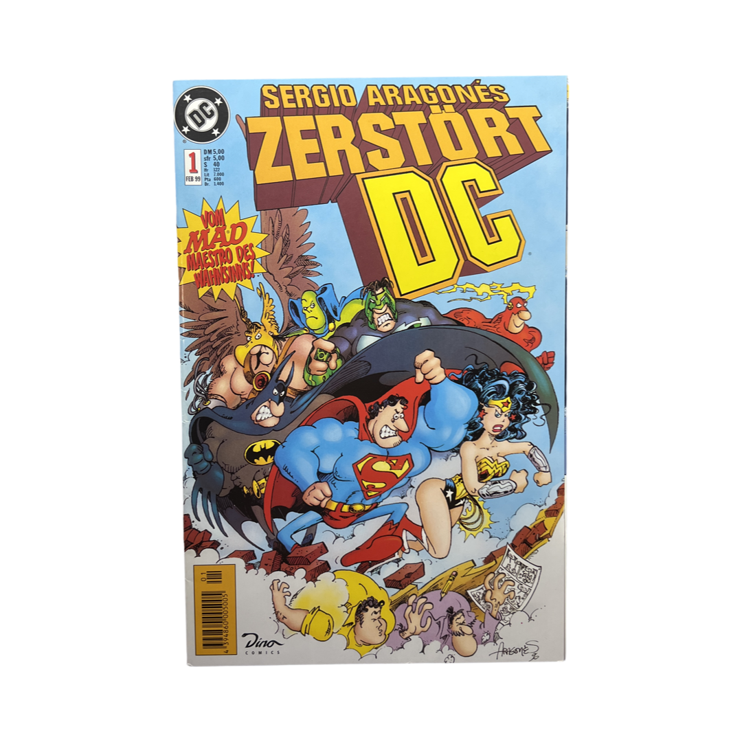 SERGIO ARAGONES zerstört DC Comics
