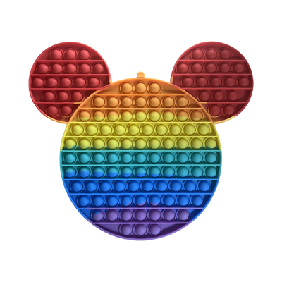 Mickey Mouse - Gummi Untersetzer (gross)