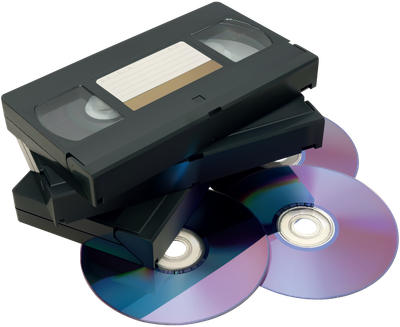 DVD, Blue Ray &amp; VHS