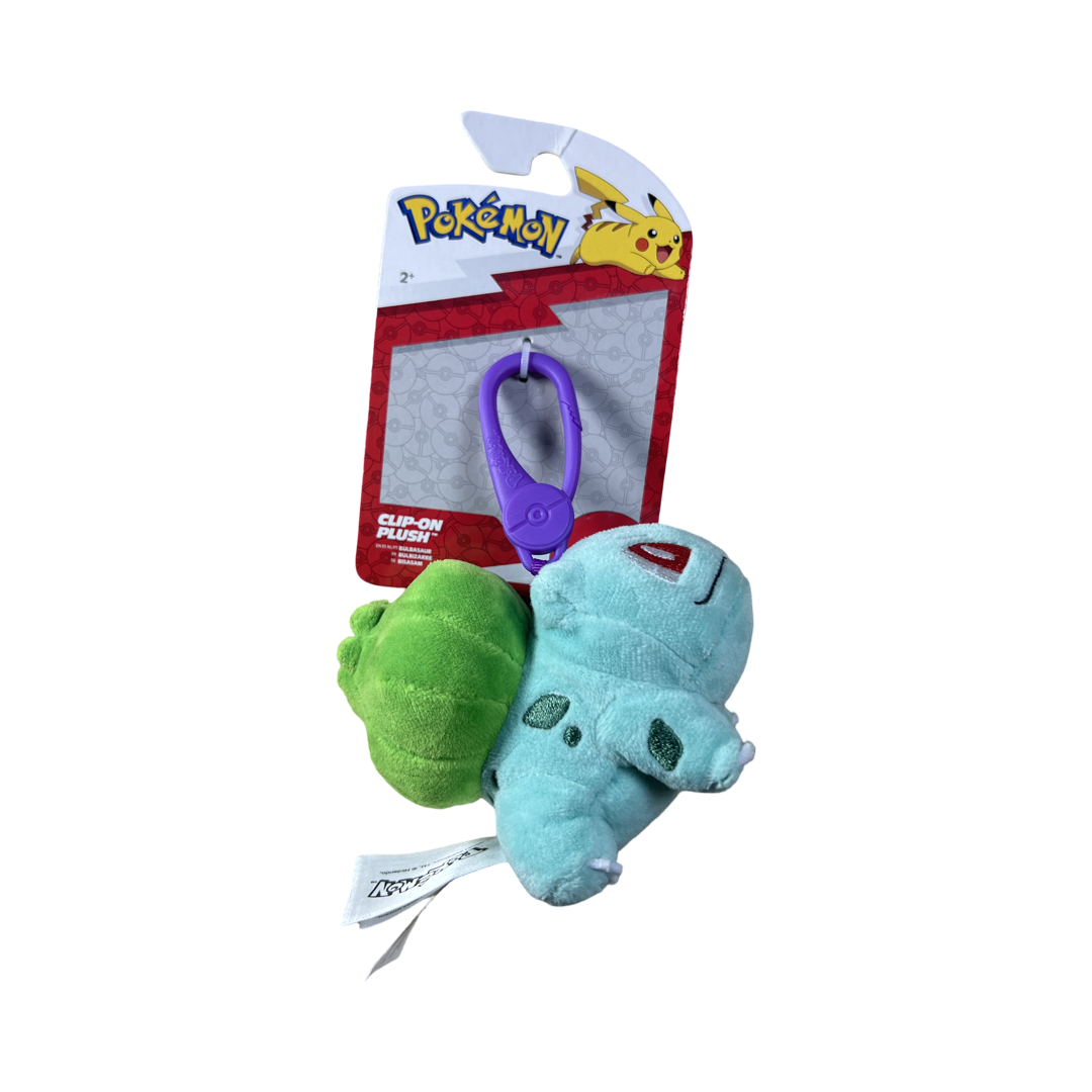 Clip-On Pokémon Plüsch - BULBASAUR