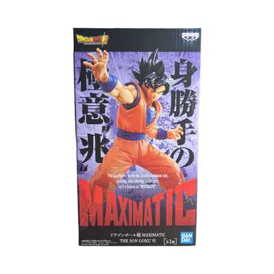 The Son Goku - Dragonball Z - MAXIMATIC - Bandai
