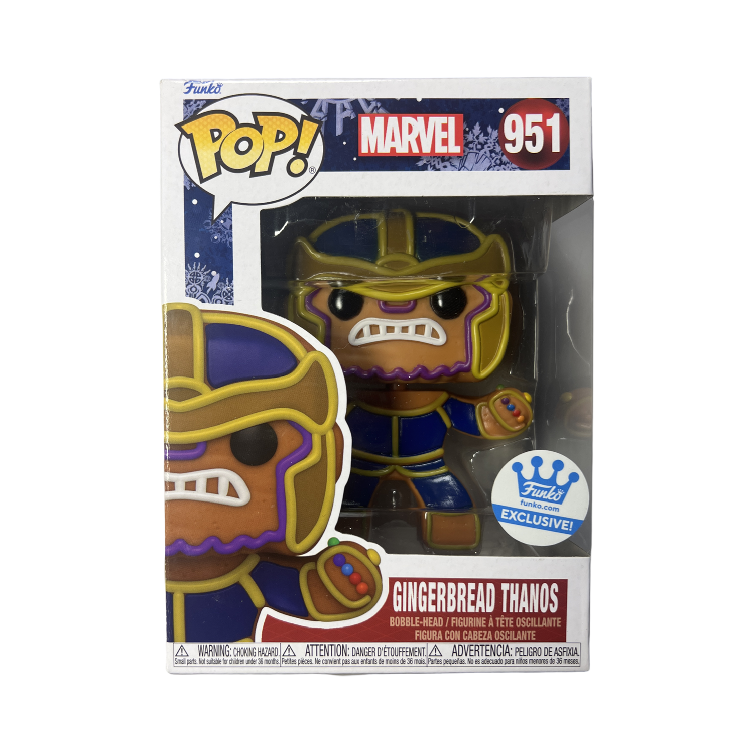 Funko Pop - Gingerbread Thanos - Marvel - 951 - Exlusive