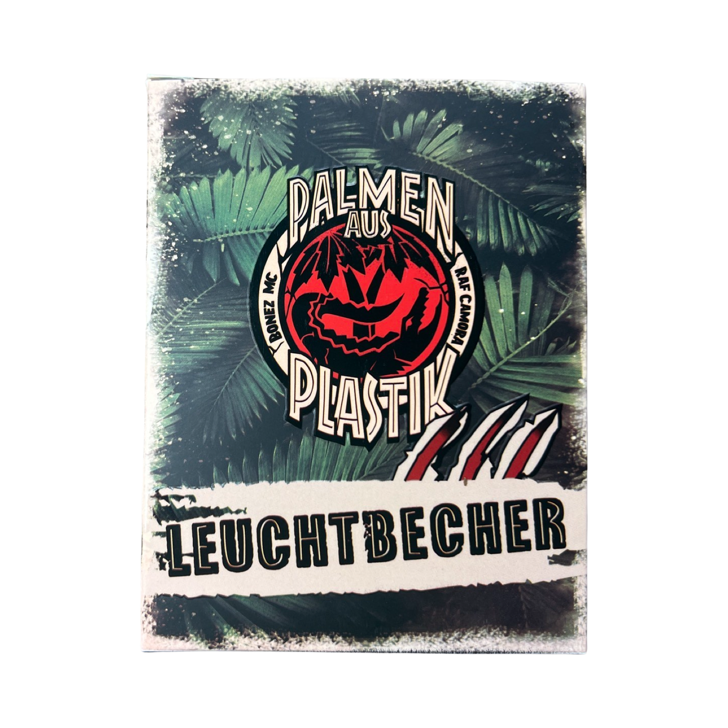 Bonez 187b - Palmen aus Plastik - Leuchtbecher