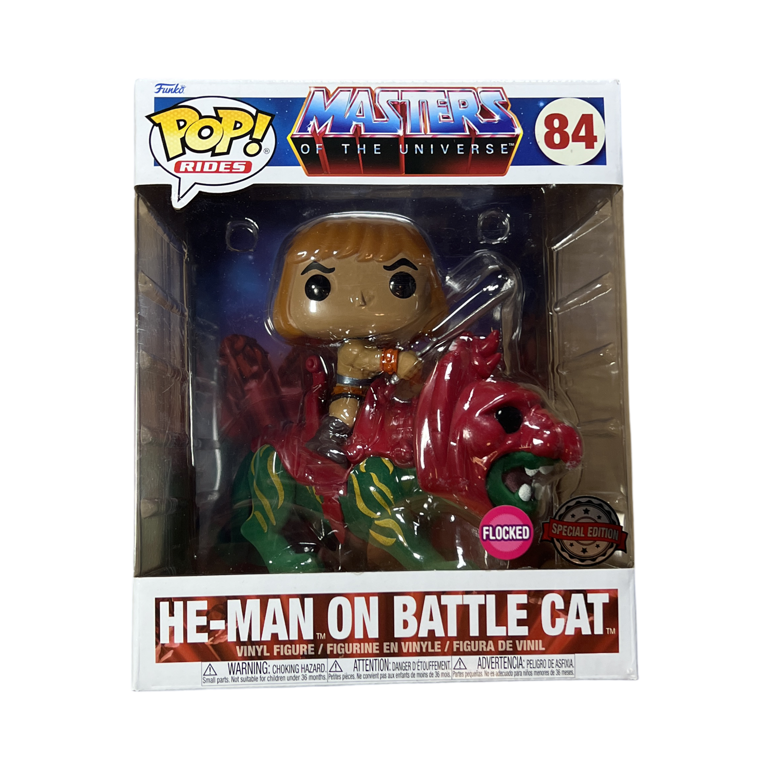 Funko Pop - He-Man on Battle Cat 84 - Masters of the Universe