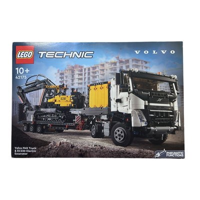 LEGO Technic 42175 Volvo FMX Truck &amp; EC230 Electric Excavator
