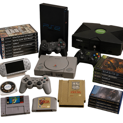 Videogames + Consoles