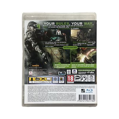 Splinter Cell Blacklist - PS3 Game