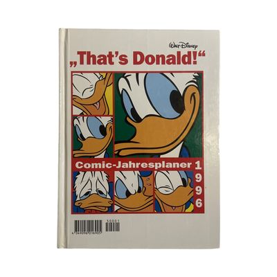 That's Donald Duck - Comic Jahresplaner 1996