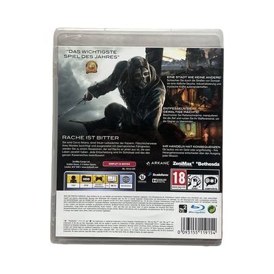 Dishonored - PS3 Game