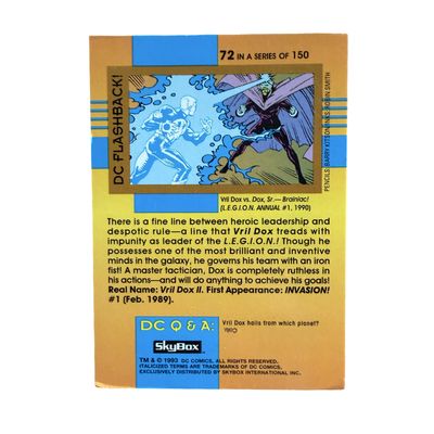 Vril Dox - DC Comics - Skybox - Cards - 1993