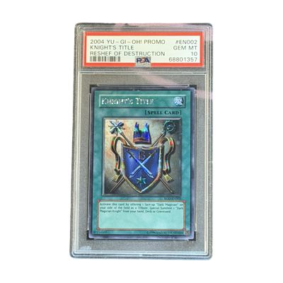 Yu-Gi-Oh! - Knight's Title - 2004 - PSA10
