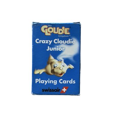 Cloudie Playing Cards Swissair