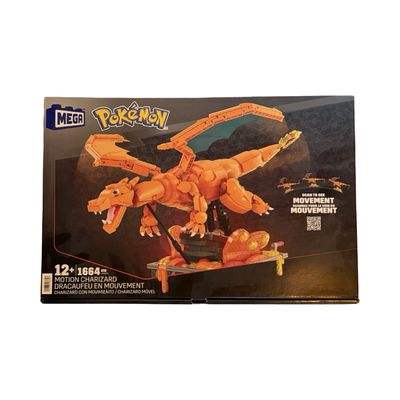 Pokémon - Mega - Motion Charizard - Mattel