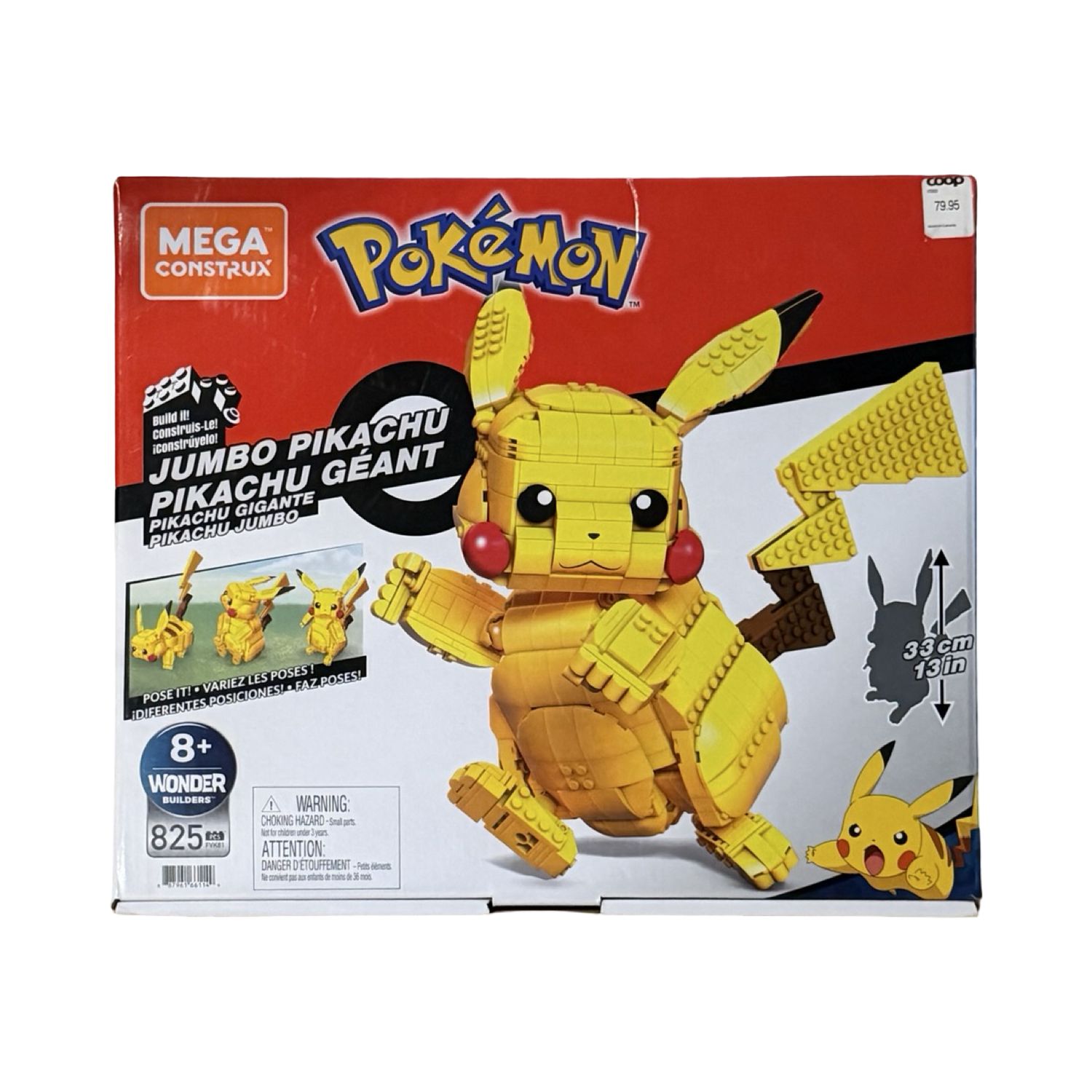 Pokémon - Mega Construx - Pikachu