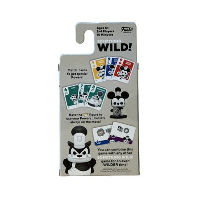 Funko Pop - Something Wild Card Game - Mickey Mouse Steamboat Willie