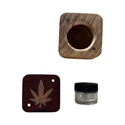Wood Jar Box by overdoseart