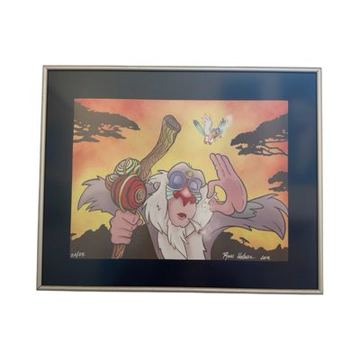 Overdoseart Print "Rafiki Lion King"