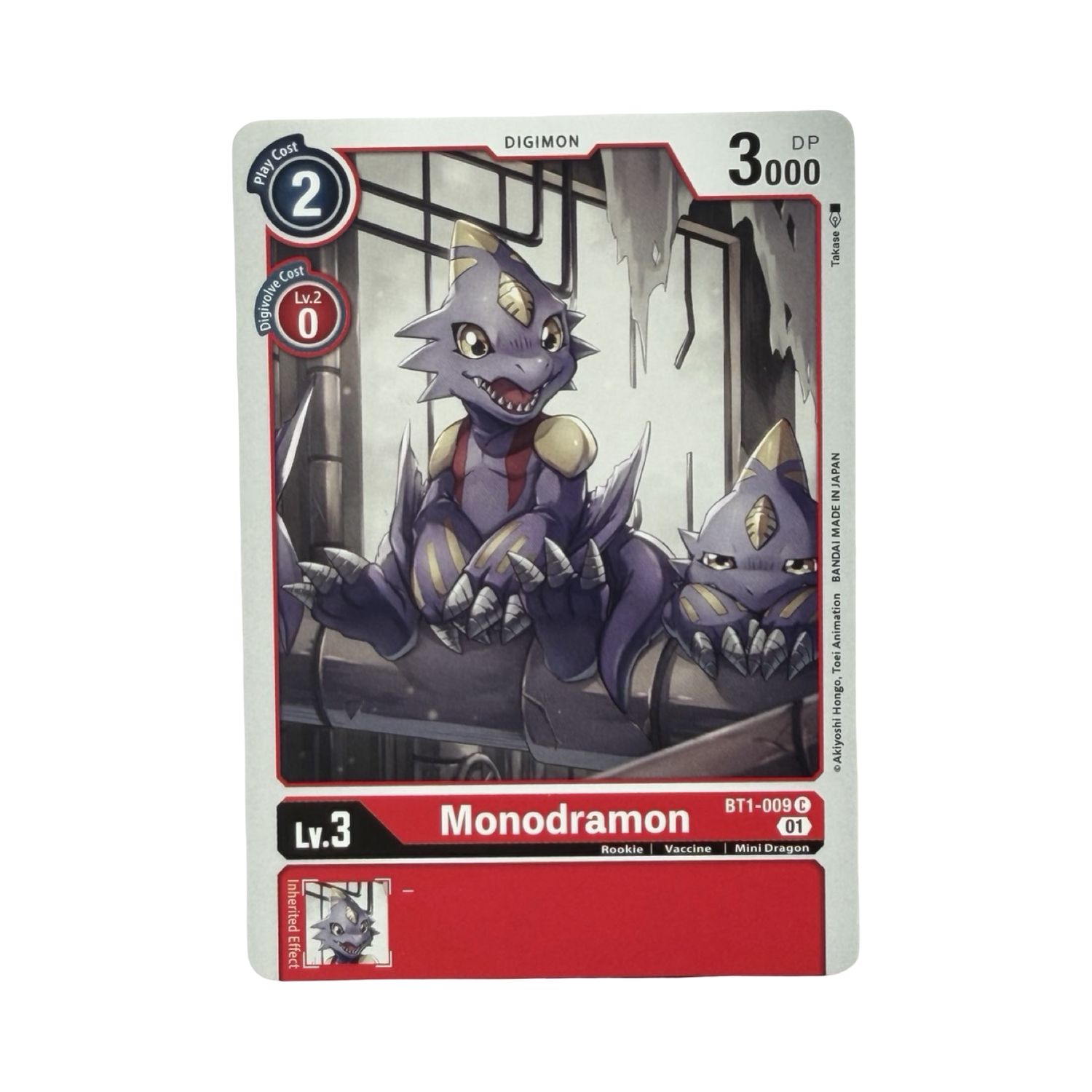 Digimon TCG - Monodramon - BT1-009