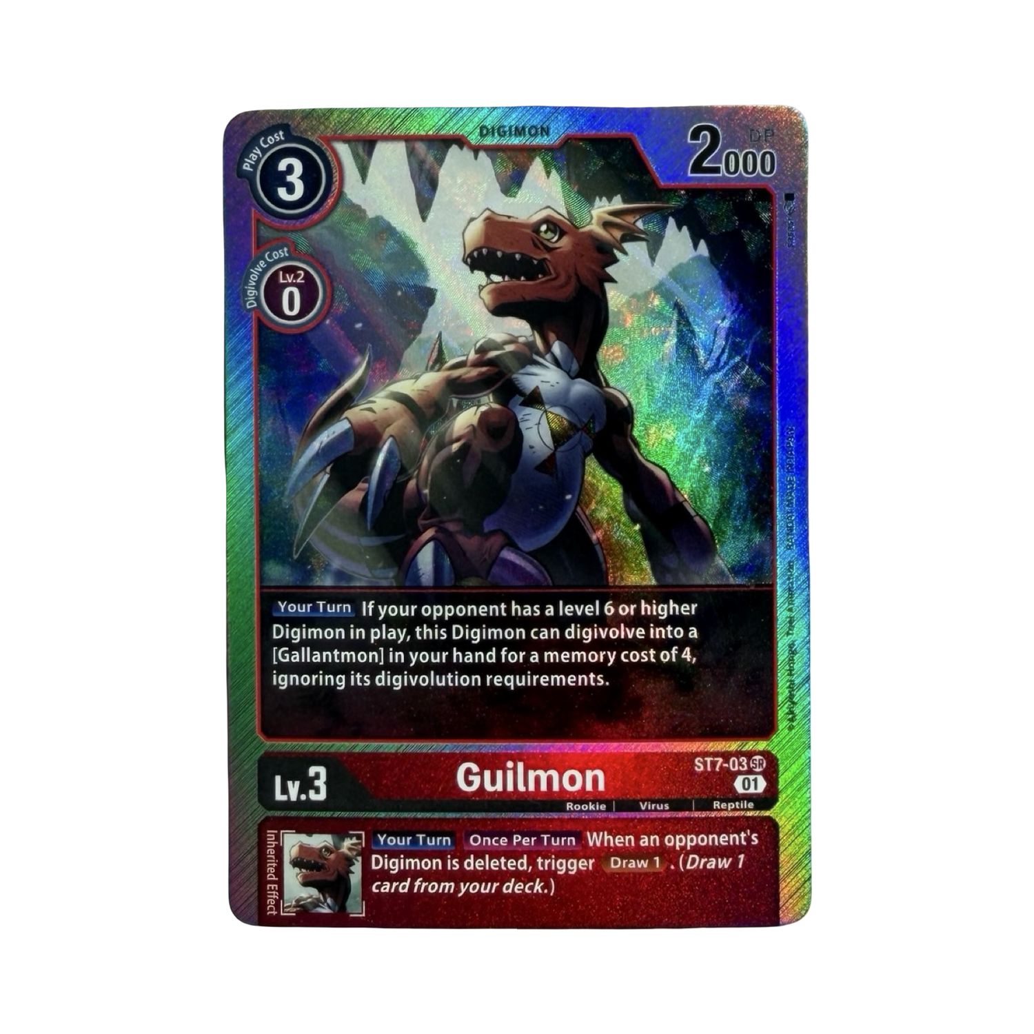 Digimon TCG - Guilmon - ST7-03 SR