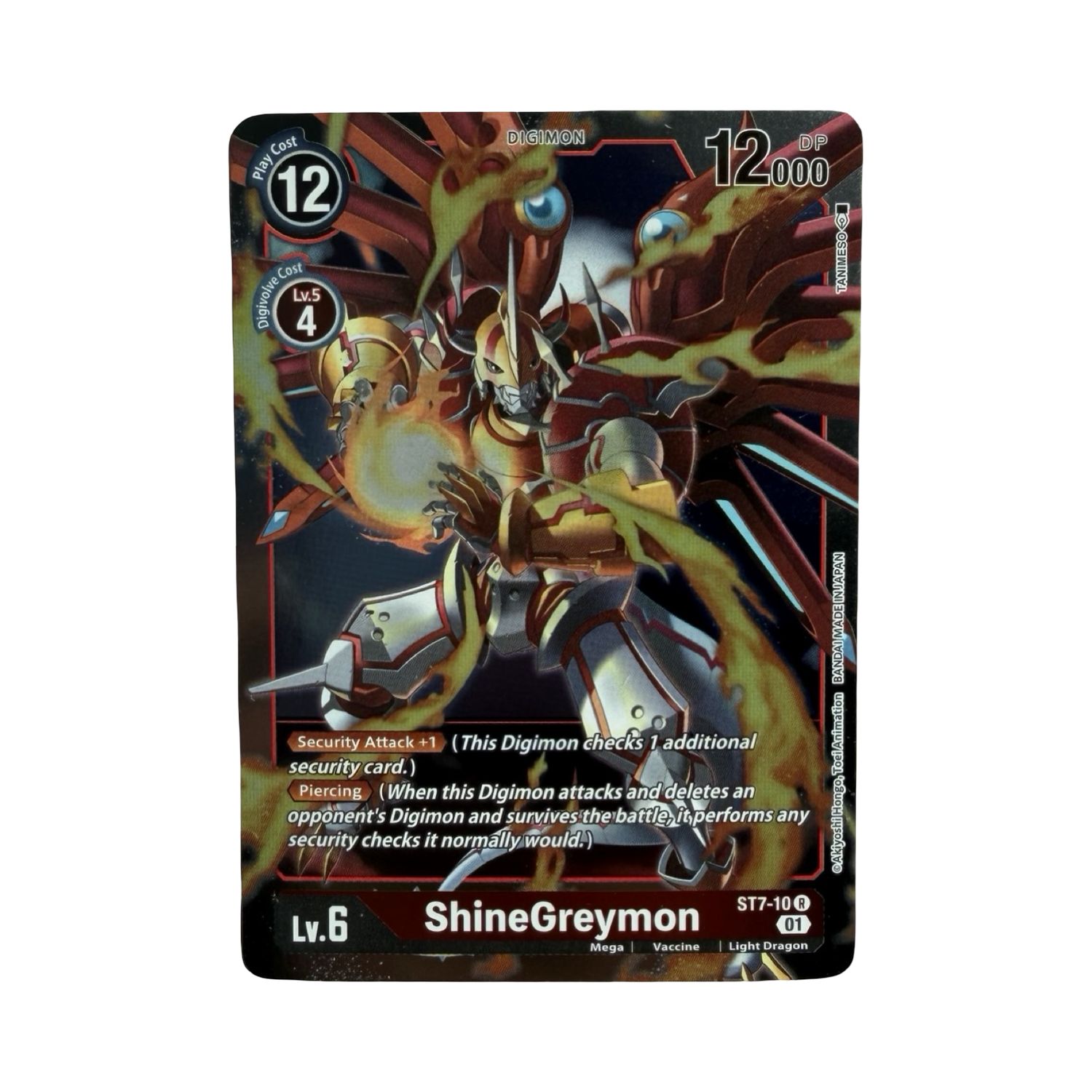 Digimon TCG - ShineGreymon - ST7-10