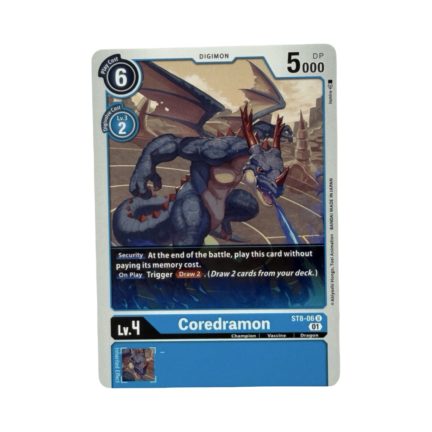Digimon TCG - Coredramon - ST8-06