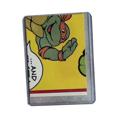 Topps Vintage Turtles 1989 Card "Turtle Power"