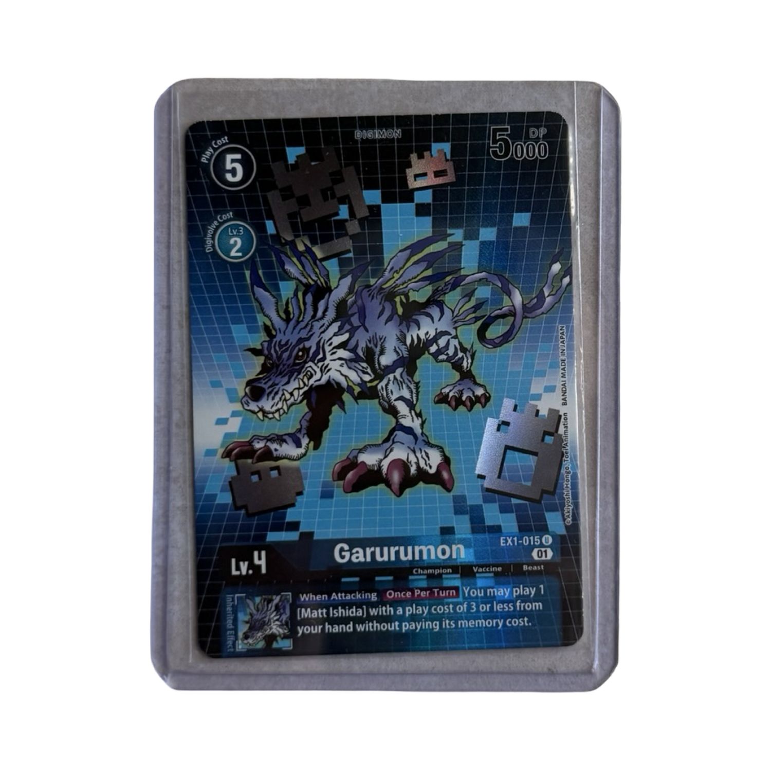 Digimon TCG - Garurumon - EX1-015