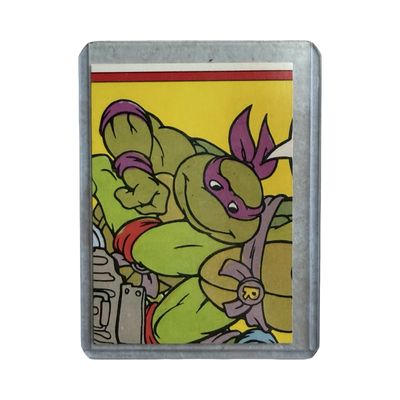 Topps Vintage Turtles 1989 Card "Leonardo"