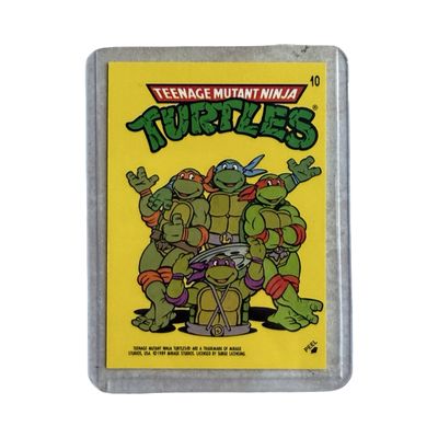 Topps Vintage Turtles 1989 Card "Turtles"