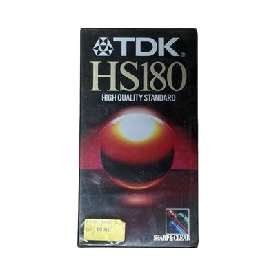 TDK - HS180 VHS
