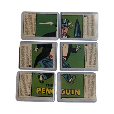 TOPPS Batman 1966 Red Bat "Penguin"