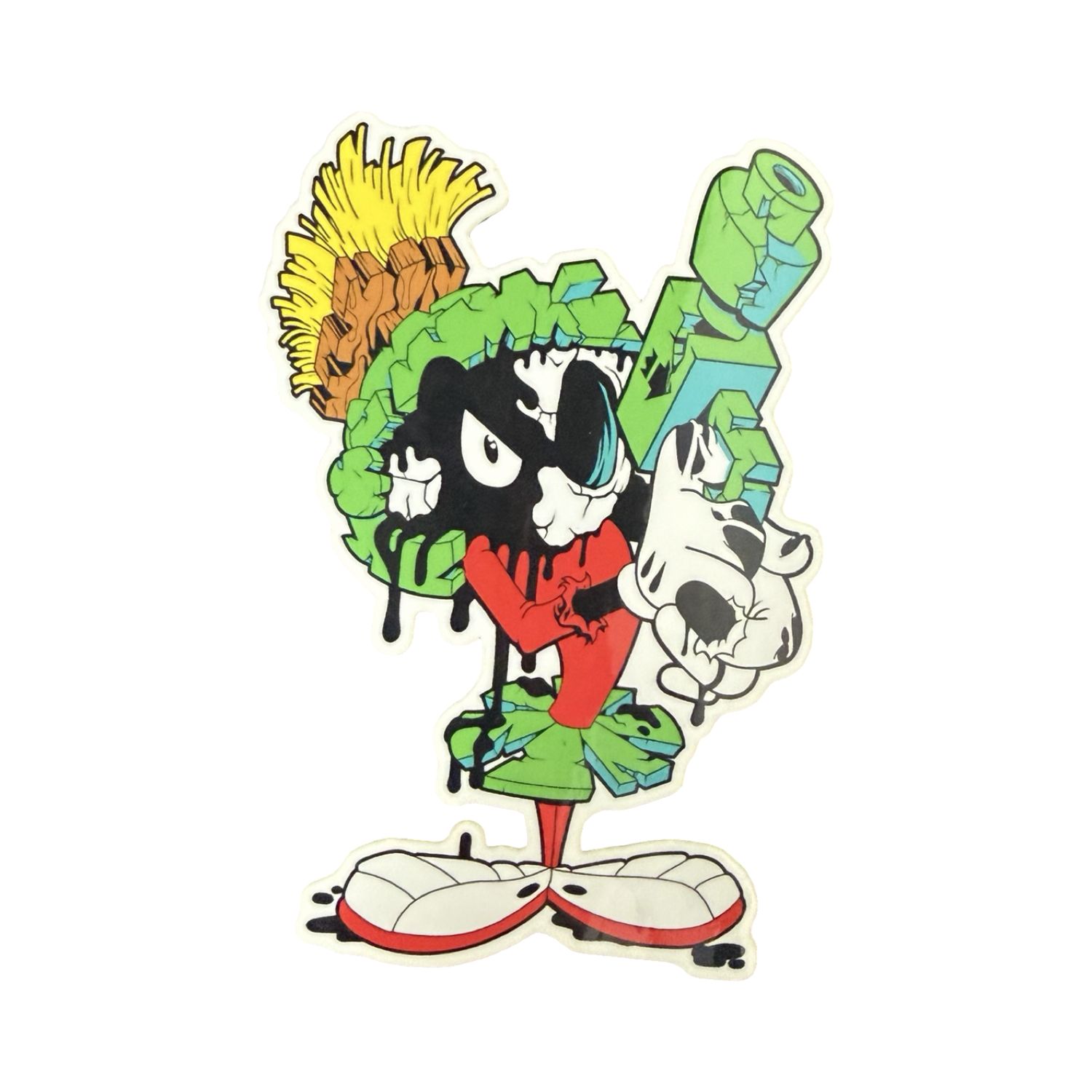 Matt Gondek – Deconstructed Marvin the Martian Vinyl-Sticker | Looney Tunes Limited Edition