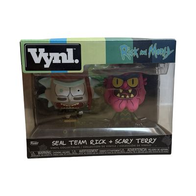 Funko Viynl Rick and Morty – Seal Team Rick &amp; Scary Terry 2-Pack | Vinyl Sammelfiguren