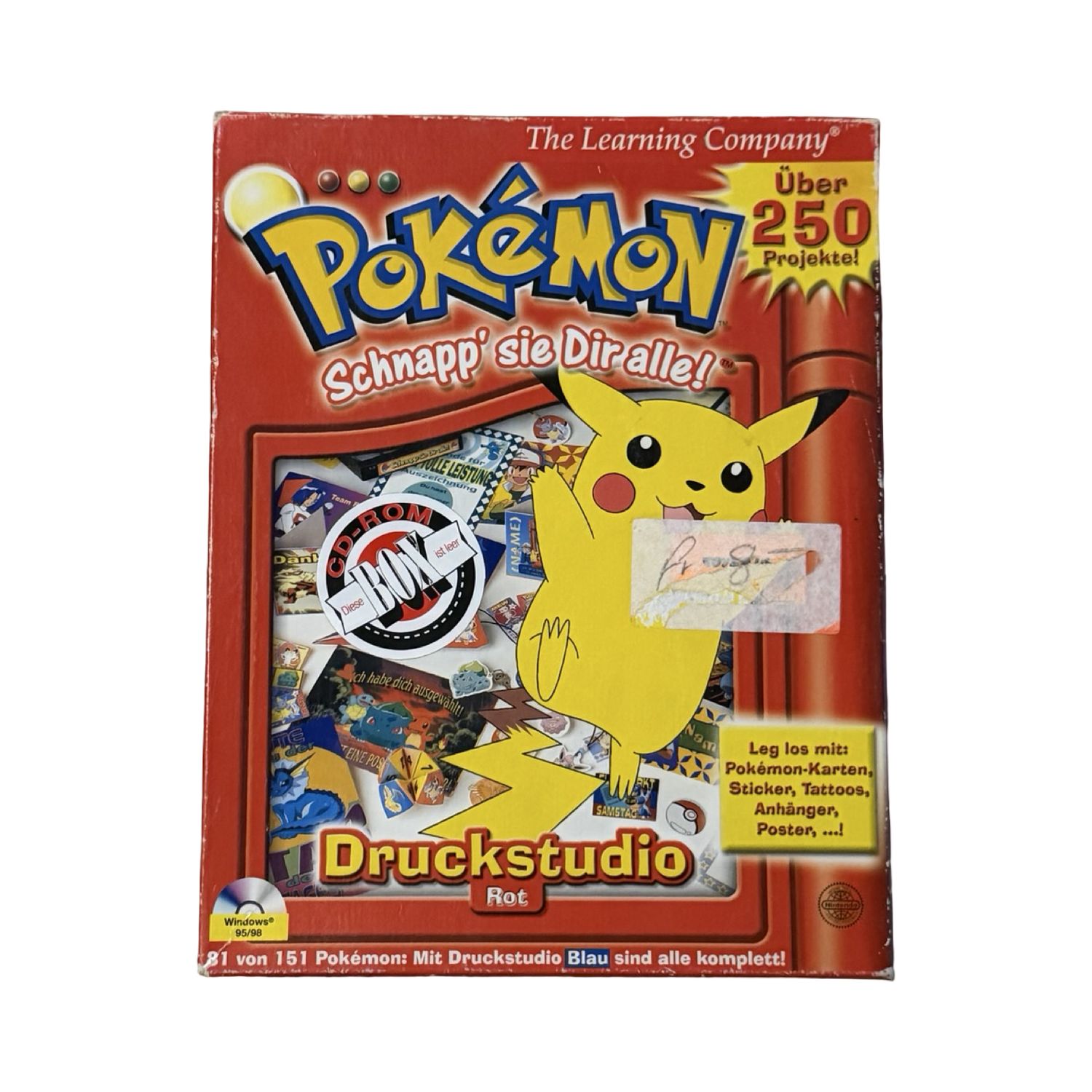Pokémon Druckstudio: Rot PC Spiel