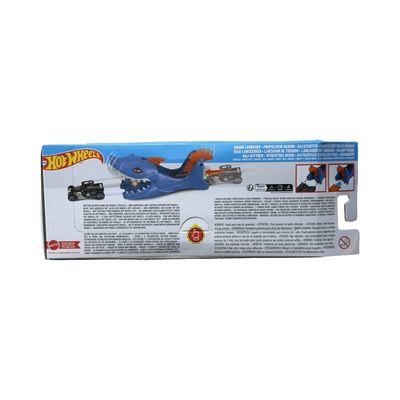Hot Wheels - Wheels City Shark Launcher - Haifisch Starter