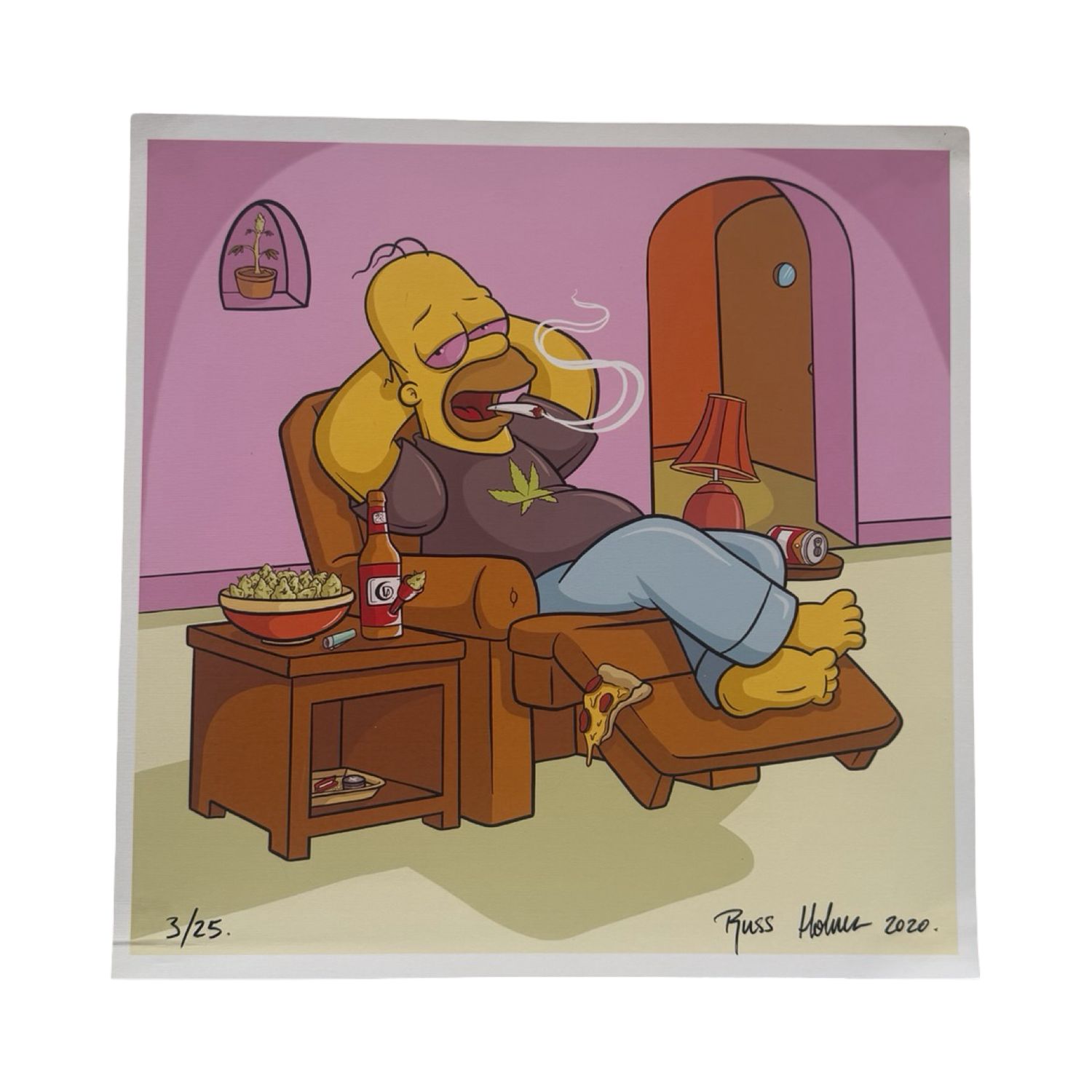 ​Russ Holmes „Stoner Homer Couch“