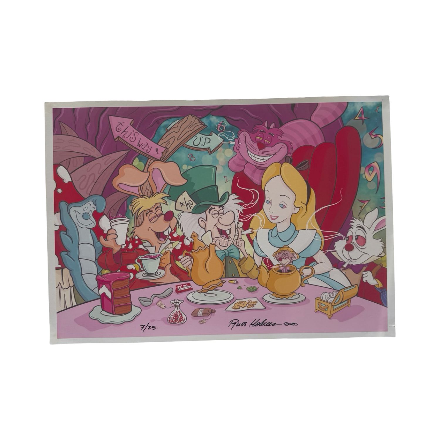 ​Russ Holmes „Stoner Alice in Wonderland Tea Party“