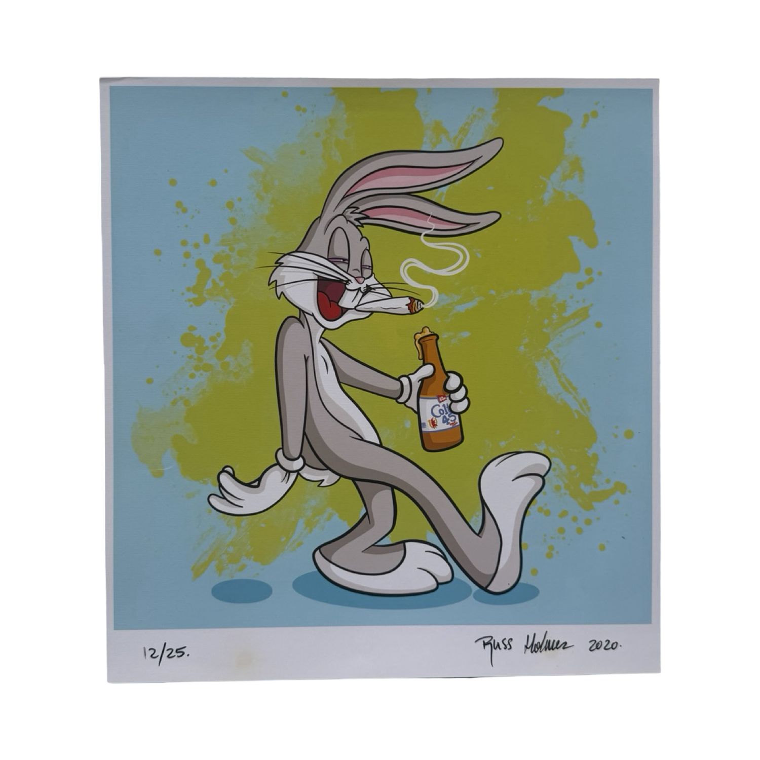 ​Russ Holmes „Stoner Bugs Bunny Cigarette / Beer“