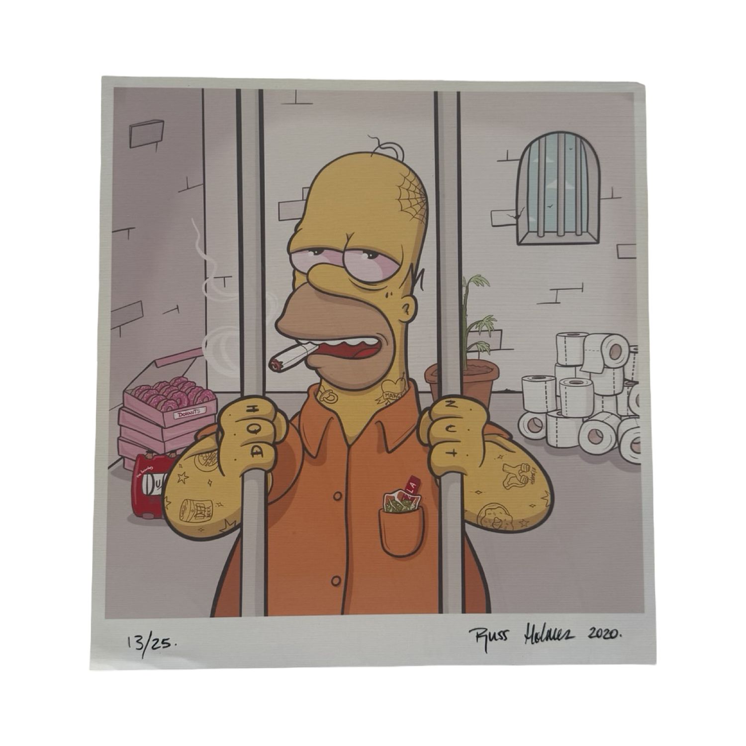 ​Russ Holmes „Homer Simpson Prison / Inmate“