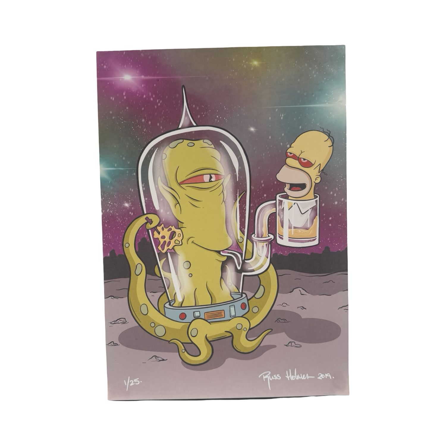 ​Russ Holmes „Stoner Kang &amp; Homer Space Trip“