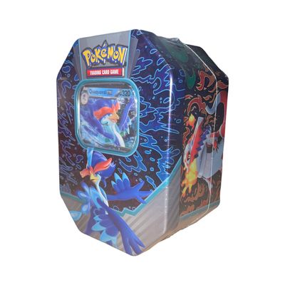 Pokémon TCG: Paradox Powers Ex Tin Box | Windewoge ex &amp; Eisenhaupt ex Sammelkarten-Dose