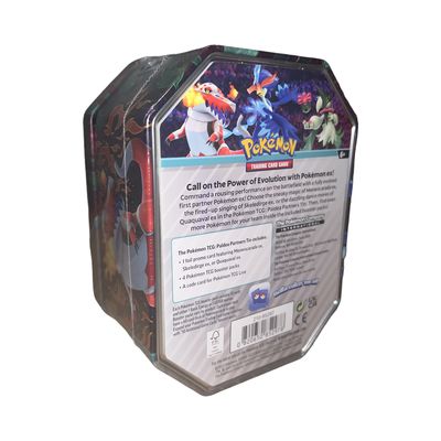 Pokémon TCG: Paradox Powers Ex Tin Box | Windewoge ex &amp; Eisenhaupt ex Sammelkarten-Dose