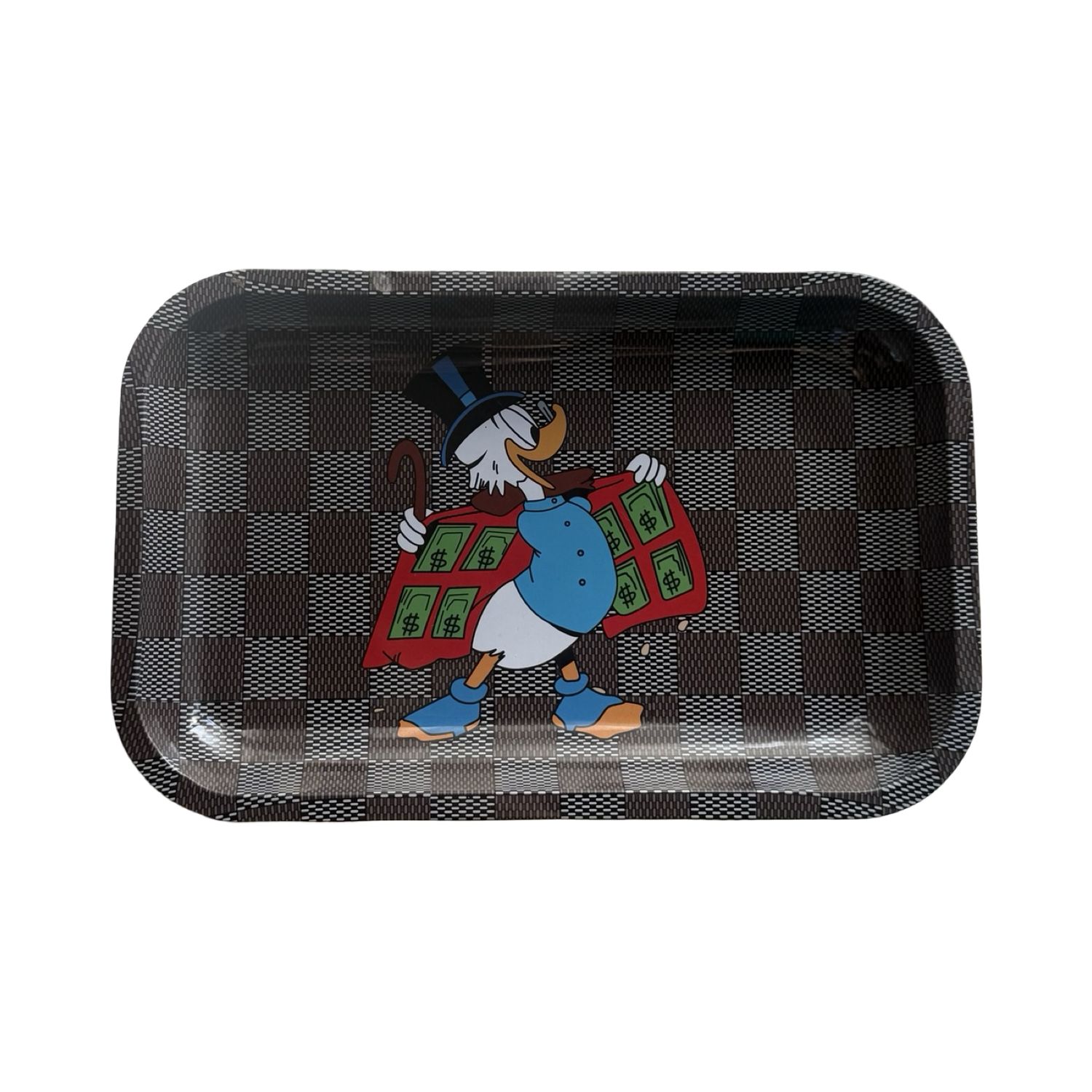 Dagobert Duck Metal Rolling Tray