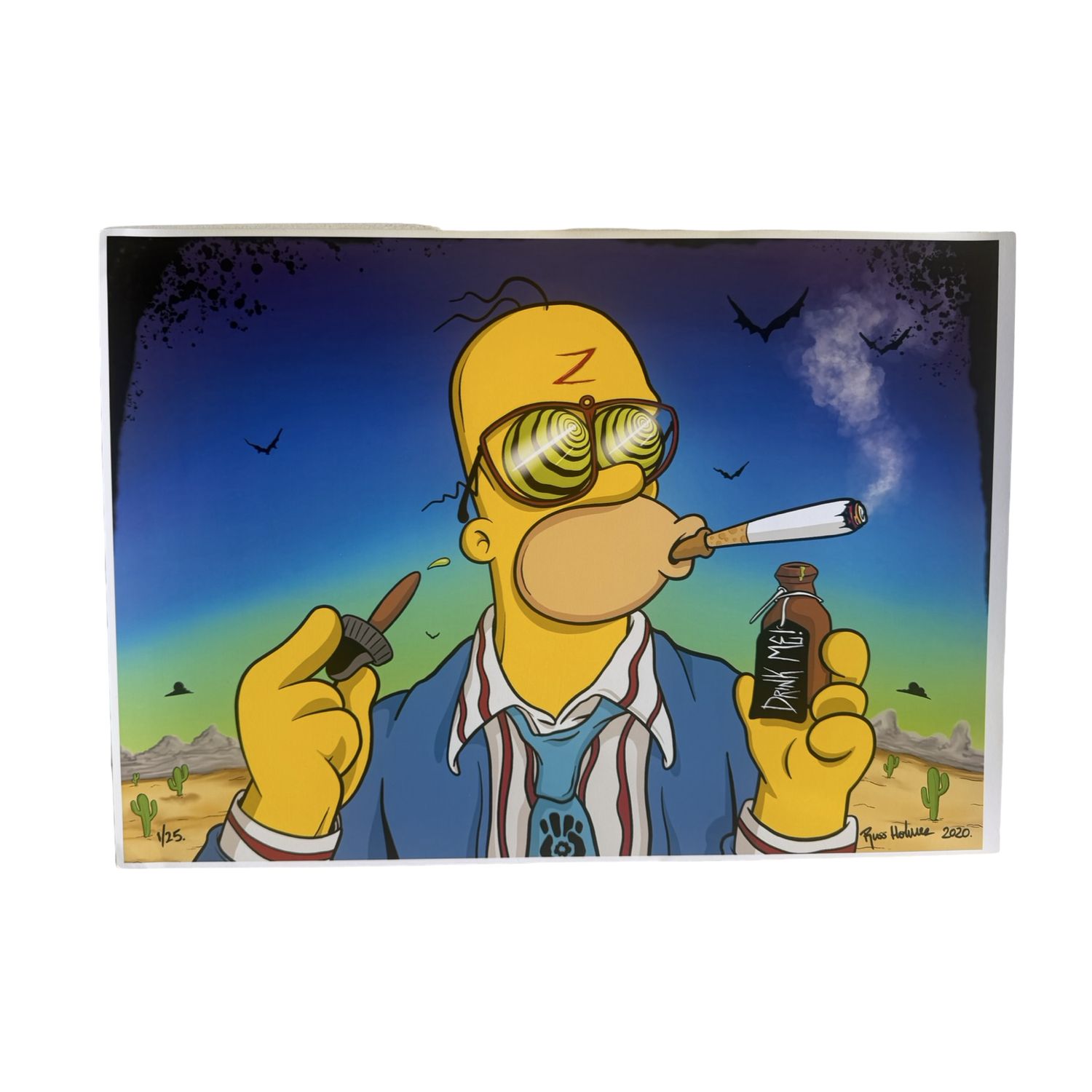 ​Russ Holmes „Homer Simpson / Fear and Loathing in Las Vegas“