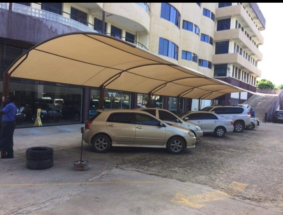 Twin Car Park Shade In Non Waterproof Material