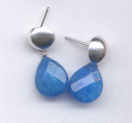 Turquoise Quartz Earrings