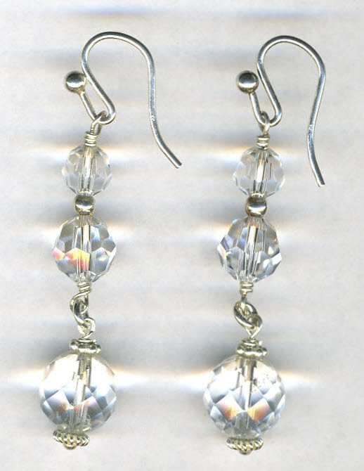 Crystal earrings